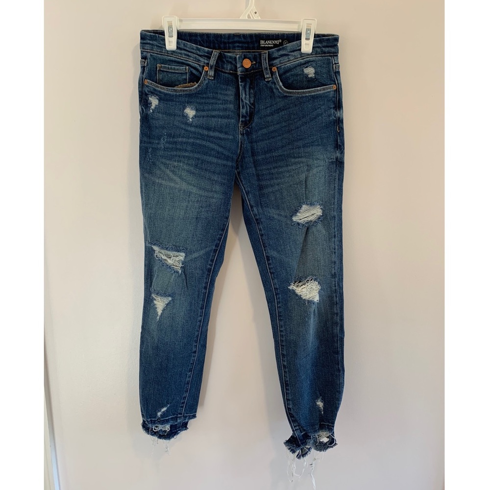 COPY - SOUTH MOON UNDER Cropped Girlfriend Jeans - Picture 15 of 15